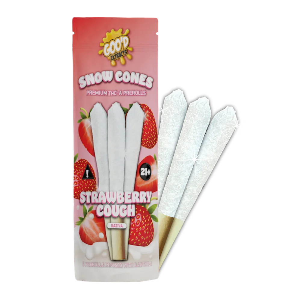 Goo'd Extracts Snowcones 3-Pack THCA Infused
