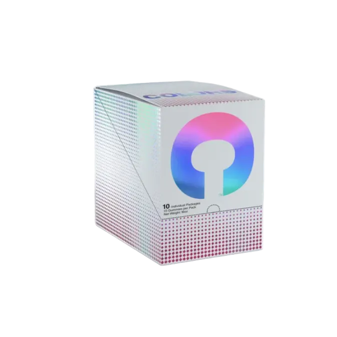 Colors Illuminate Functional Mushrooms 10 Piece Display