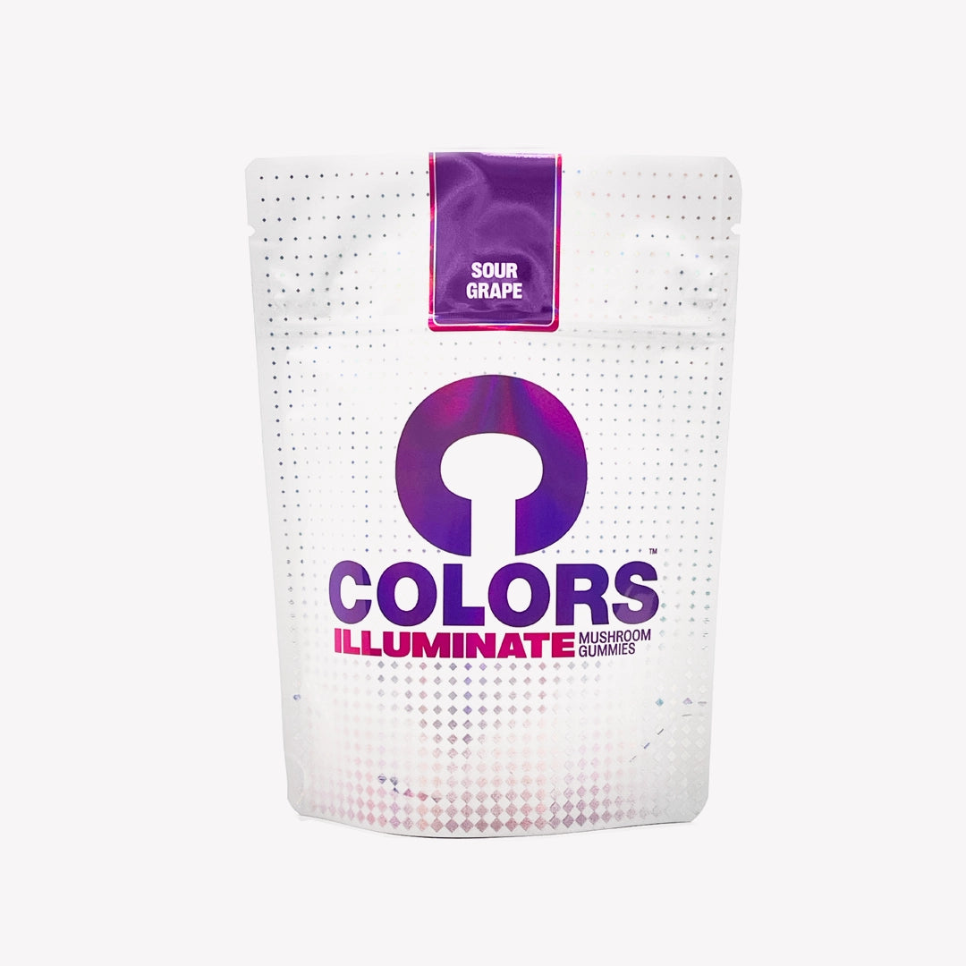COLORS ILLUMINATE 4000mg Gummies 10 PK display