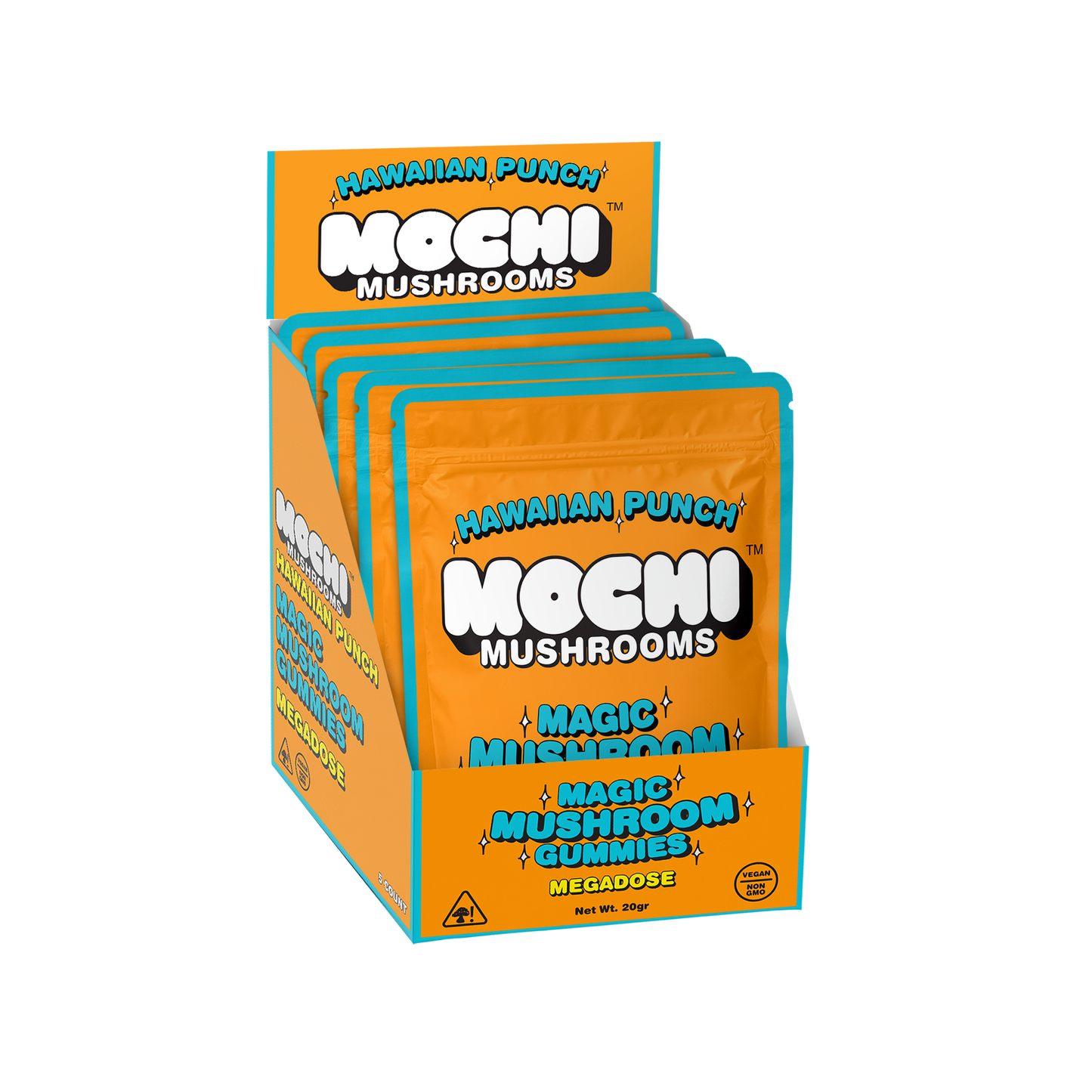 Mochi Gummies 5 PK DISPLAY