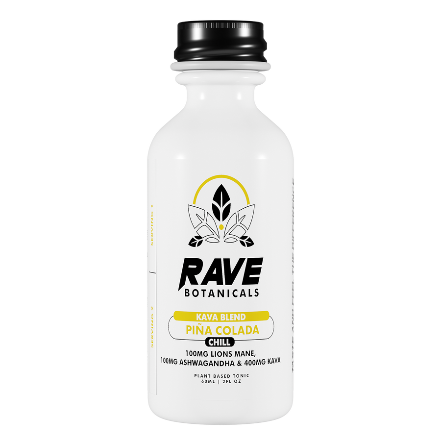 Rave Botanicals Kava/Kratom Mixers 12 Piece Display