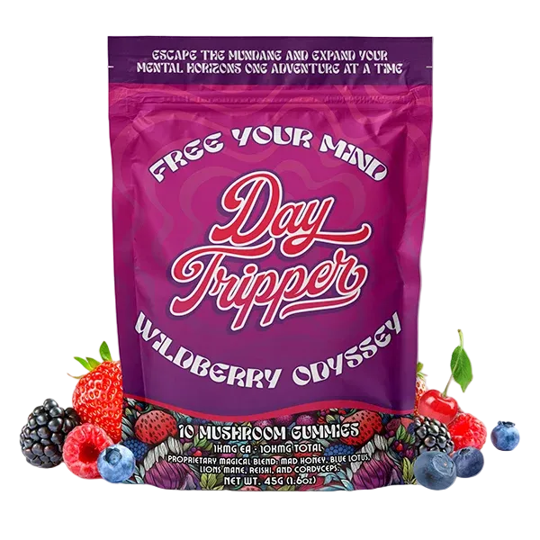 Day Tripper 10-Count Gummies — 10-Piece Display