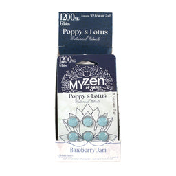 MyZen Poppy & Lotus Blueberry Jam 6-tablet 10-count display