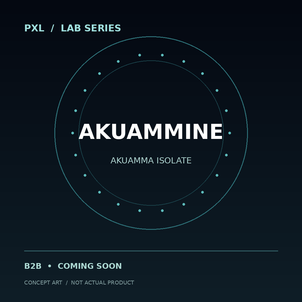 Conceptual PXL Lab Series artwork — not actual product photography