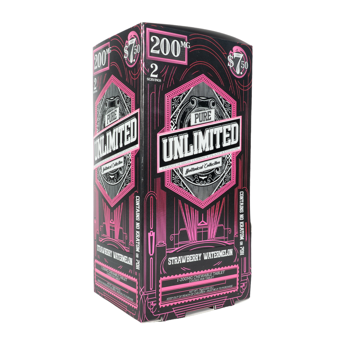 Pure Unlimited Strawberry Watermelon 1-tablet 30-count display