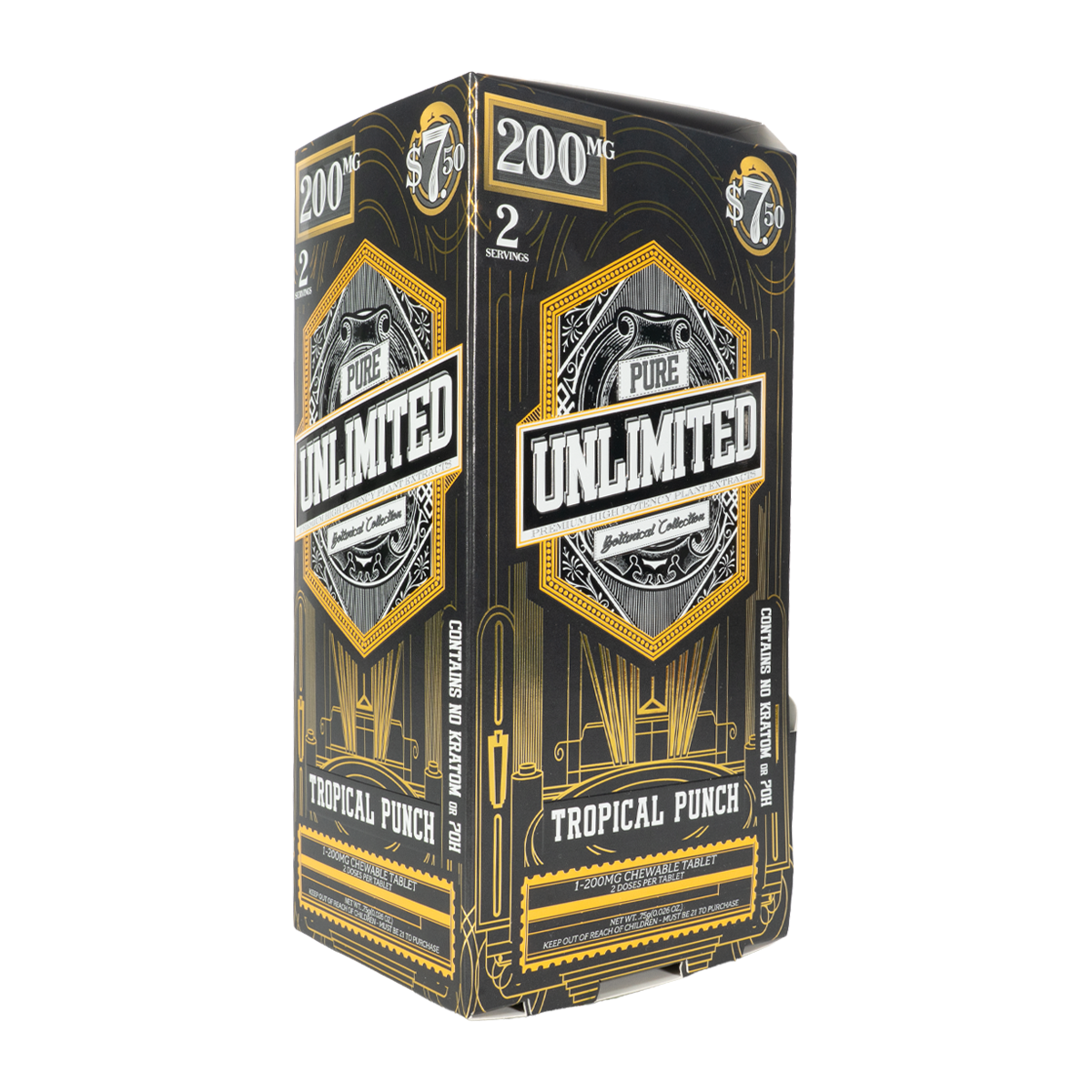 Pure Unlimited Tropical Punch 1-tablet 30-count display